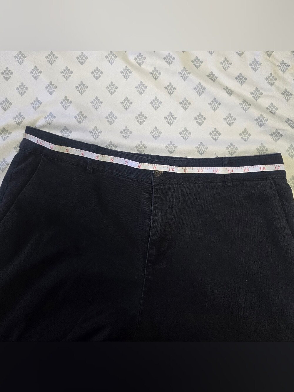 Women's Black Stretch Pants XL No Brand - Picture 6 of 8